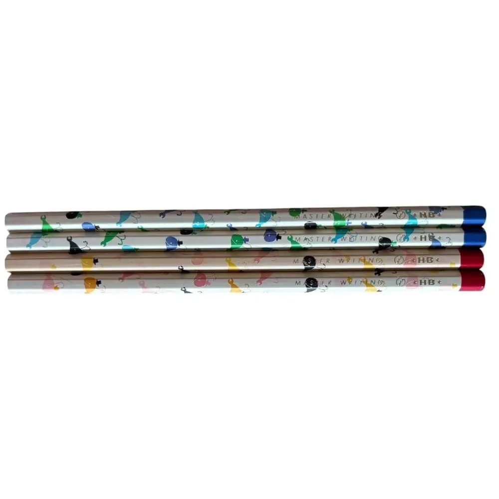 4 Tombow 3324 HB Pencils Made in Japan, JIS Mark Vintage Whales Master Writing